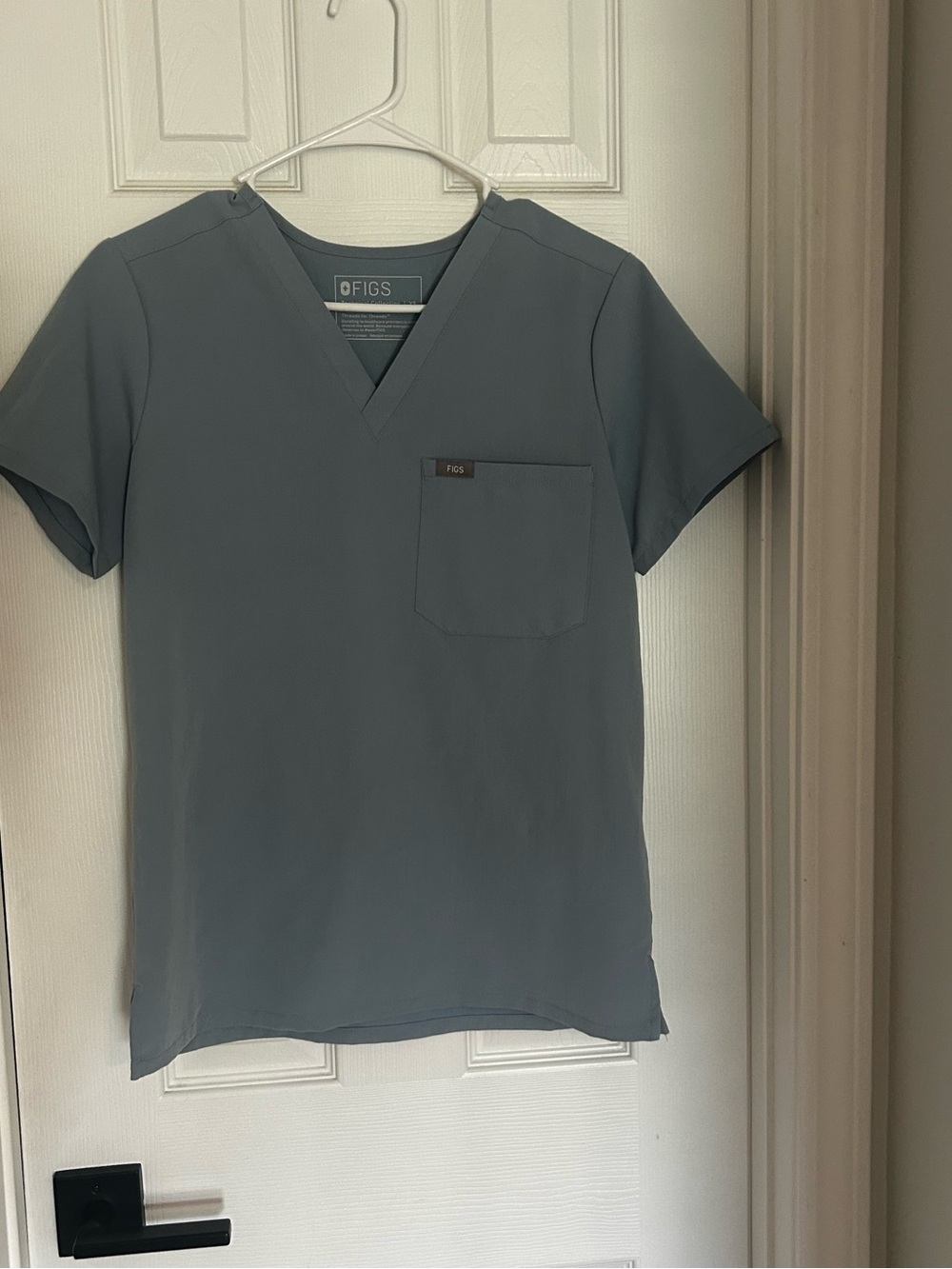 Limited Edition Dusty Blue Figs Scrub Set